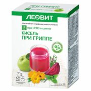 Леовит Кисель при гриппе, порошок, 20 г, 5 шт.