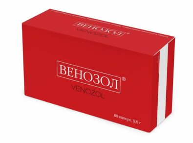 Венозол, 0.5 г, капсулы, 60 шт.