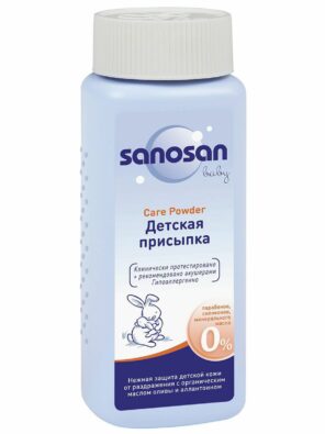 Sanosan Baby Присыпка, присыпка для детей, 100 г, 1 шт.