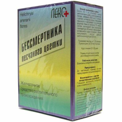 Бессмертника песчаного цветки, цветки измельченные, 30 г, 1 шт.