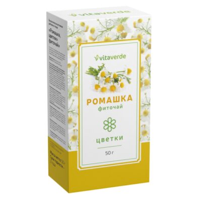 Фиточай Ромашка, фиточай, ромашка, 50 г, 1 шт.