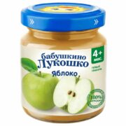 Бабушкино Лукошко Пюре Яблоко, пюре, 100 г, 1 шт.