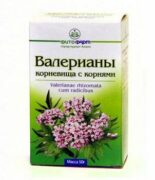 Валерианы корневища с корнями, сырье растительное измельченное, 50 г, 1 шт.