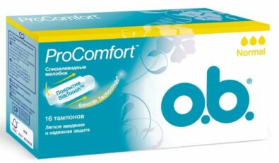 o.b. ProComfort normal тампоны женские гигиенические, 16 шт.