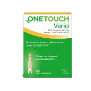 Тест-полоски OneTouch Verio, тест-полоска, 100 шт.