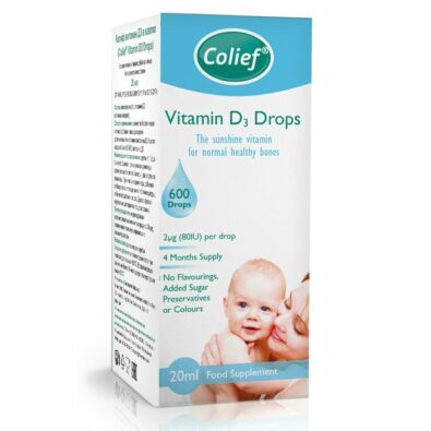 Colief Vitamin D3 Drops Колиф витамин Д3, капли, 20 мл, 1 шт.