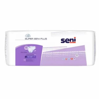 Seni Super Plus Подгузники для взрослых, Small S (1), 55-80 см, 30 шт.