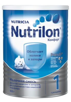 Nutrilon 1 Комфорт, смесь молочная сухая, 900 г, 1 шт.