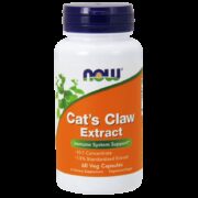 NOW Cat’s Claw Extract Экстракт кошачьего когтя, 334 мг, капсулы, 60 шт.