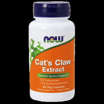 NOW Cat’s Claw Extract Экстракт кошачьего когтя, 334 мг, капсулы, 60 шт.