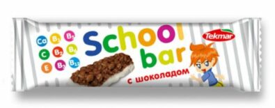 Tekmar School Bar батончик-мюсли шоколад, батончик, 25 г, 1 шт.