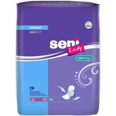 Прокладки урологические Seni Lady Normal, 9 х 28 см, 3 капли, 20 шт.