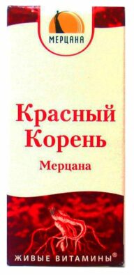 Красный корень Мерцана, капли для приема внутрь, 50 мл, 1 шт.