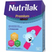 Nutrilak Premium+ 1 Смесь молочная 0-6 мес, смесь молочная сухая, 350 г, 1 шт.