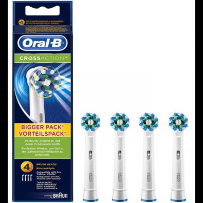 Насадки для электрической зубной щетки Oral-B Cross Action, в ассортименте, 4 шт.