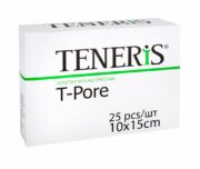 Teneris T-Pore Пластырь фиксирующий, 10смх15см, пластырь, нетканая основа, 1 шт.