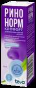 Ринонорм Комфорт, 0.1 мг+5 мг/доза, спрей назальный дозированный, 10 мл, 1 шт.