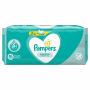 Pampers Sensitive Салфетки влажные детские, 104 шт.