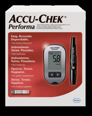 Accu-Chek Performa Глюкометр, 1 шт.