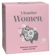 Комплекс для кожи волос и ногтей Vitamins Women, порошок для приготовления раствора для приема внутрь, 5 г, 30 шт.