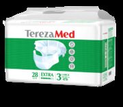 TerezaMed Extra подгузники для взрослых дневные, Large L (3), 100-150 см, 28 шт.