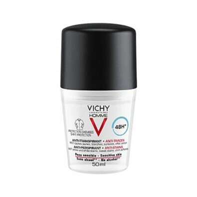 Vichy Homme дезодорант против избыточного потоотделения против пятен, 50 мл, 1 шт.