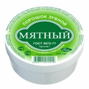 Зубной порошок Мятный, порошок зубной, 140 мл, 1 шт.