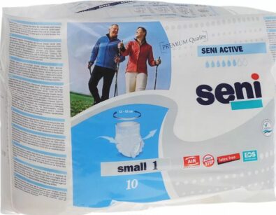 Seni Active трусы впитывающие для взрослых, Small S (1), 55-85 см, 10 шт.