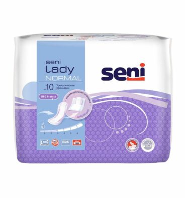 Прокладки урологические Seni Lady Normal, 9 х 28 см, 3 капли, 10 шт.