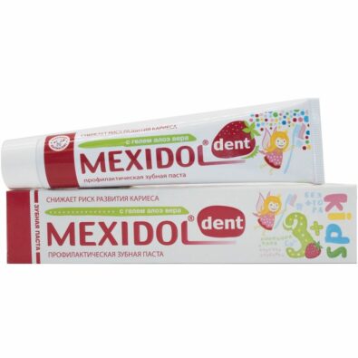 Mexidol dent Kids Зубная паста, паста зубная, 45 г, 1 шт.