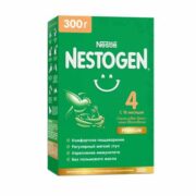 Nestogen 4 Premium, для детей с 18 месяцев, напиток молочный сухой, с пребиотиками и лактобактериями, 300 г, 1 шт.