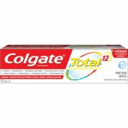 Colgate Паста зубная Total 12 Чистая мята, паста зубная, 75 мл, 1 шт.