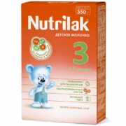 Nutrilak 3 Молочная смесь 12+ мес, смесь молочная сухая, 350 г, 1 шт.