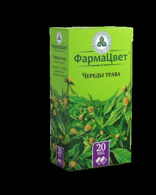 Череды трава, сырье растительное-порошок, 1.5 г, 20 шт.