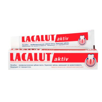 Lacalut Activ Зубная паста, паста зубная, 75 мл, 1 шт.