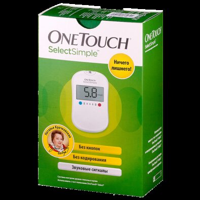 OneTouch SelectSimple Глюкометр, 1 шт.