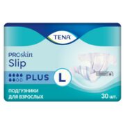 Подгузники для взрослых Tena Slip Plus, Large L (3), 30 шт.