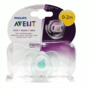 Соски-пустышки Philips Avent Мини, (81500) SCF151/00, 0-2 мес., из силикона (силиконовый), 1 шт.