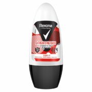 Rexona Антиперспирант Антибактериальная и невидимая на черном и белом, дезодорант-ролик, 50 мл, 1 шт.