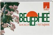 Вечернее+пустырник Биокор, драже, 120 шт.