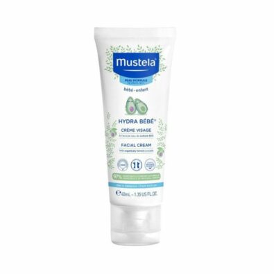 Mustela Hydra-Bebe крем для лица увлажняющий детский, крем для детей, 40 мл, 1 шт.