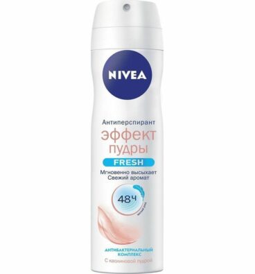 Nivea Антиперспирант спрей Эффект пудры Fresh, спрей, 150 мл, 1 шт.