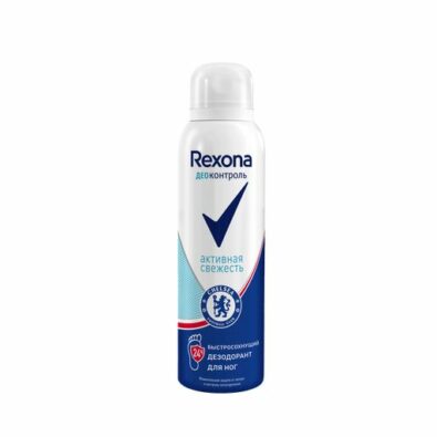 Rexona Дезодорант спрей для ног Деоконтроль Активная свежесть, аэрозоль, 150 мл, 1 шт.