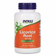 NOW Licorice Root Солодка, 450 мг, капсулы, 100 шт.