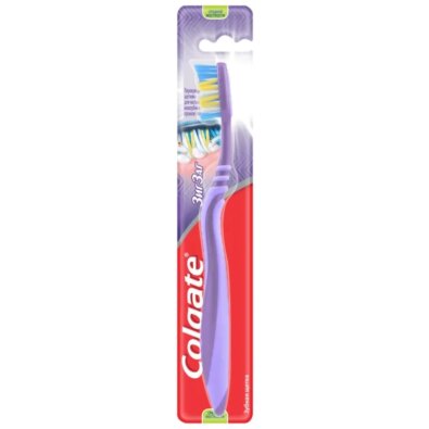 Colgate Зиг Заг зубная щетка средняя, щетка зубная, 1 шт.