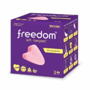 Freedom mini тампоны гигиенические, тампоны женские гигиенические, без веревочки, 3 шт.