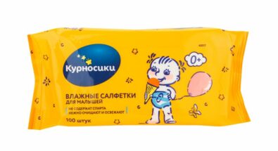 Курносики салфетки влажные для малышей 0 мес+, арт. 40017, 100 шт.