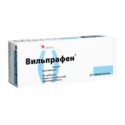 Вильпрафен, 500 мг, таблетки, покрытые пленочной оболочкой, 30 шт.