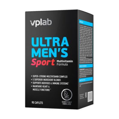 Vplab Ultra Men’s Sport Витаминно-минеральный комплекс, капсулы, 90 шт.