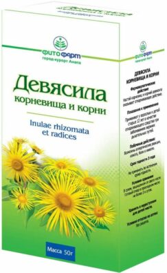 Девясила корневища и корни, сырье растительное измельченное, 50 г, 1 шт.